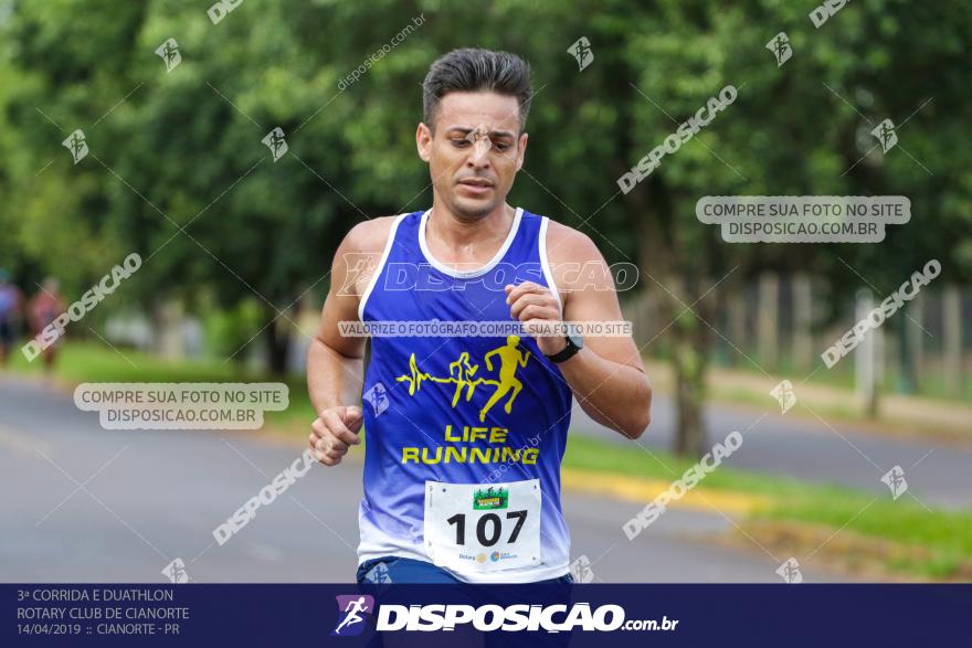 3ª Corrida E Duathlon Rotary Club De Cianorte