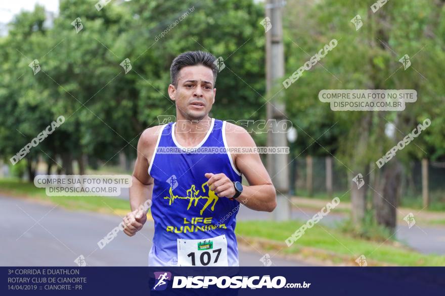 3ª Corrida E Duathlon Rotary Club De Cianorte