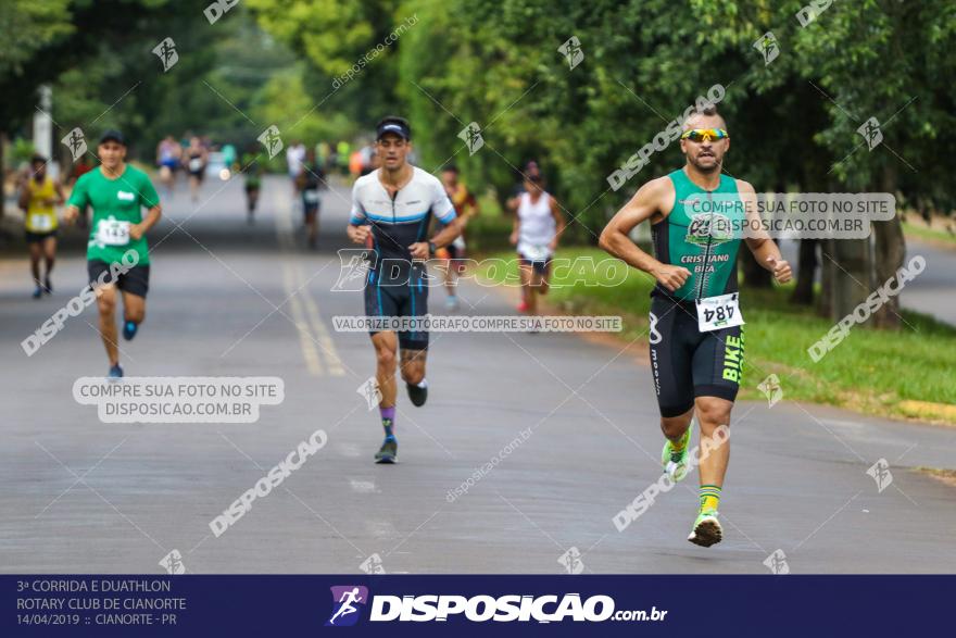 3ª Corrida E Duathlon Rotary Club De Cianorte