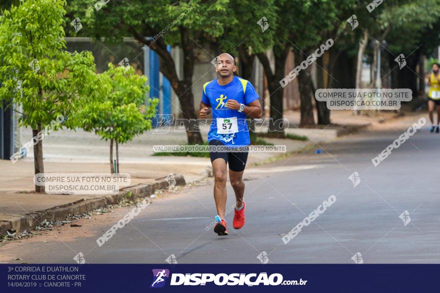 3ª Corrida E Duathlon Rotary Club De Cianorte