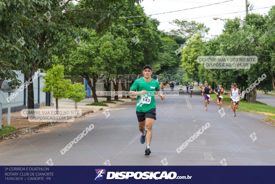 3ª Corrida E Duathlon Rotary Club De Cianorte