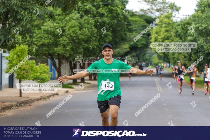 3ª Corrida E Duathlon Rotary Club De Cianorte