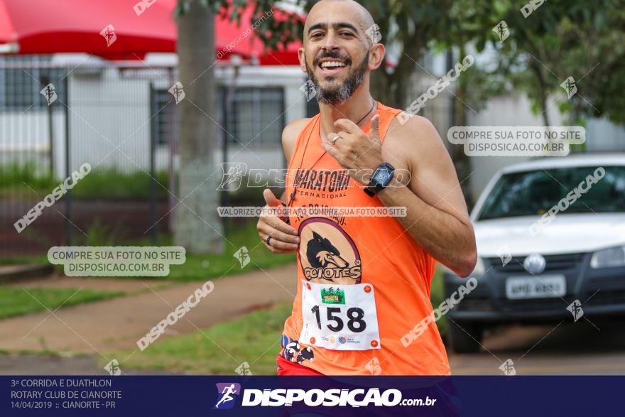 3ª Corrida E Duathlon Rotary Club De Cianorte