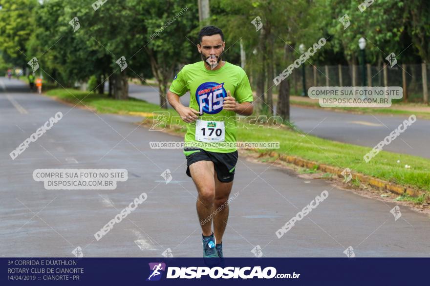 3ª Corrida E Duathlon Rotary Club De Cianorte