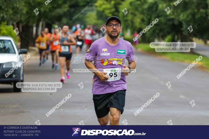 3ª Corrida E Duathlon Rotary Club De Cianorte