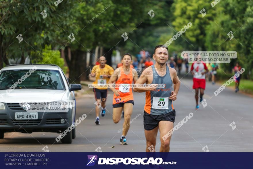 3ª Corrida E Duathlon Rotary Club De Cianorte