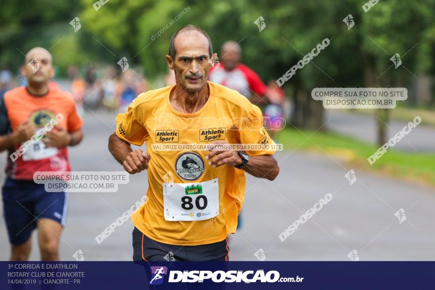 3ª Corrida E Duathlon Rotary Club De Cianorte