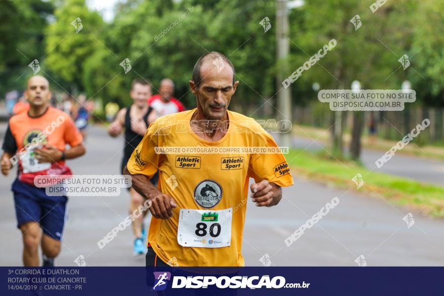 3ª Corrida E Duathlon Rotary Club De Cianorte