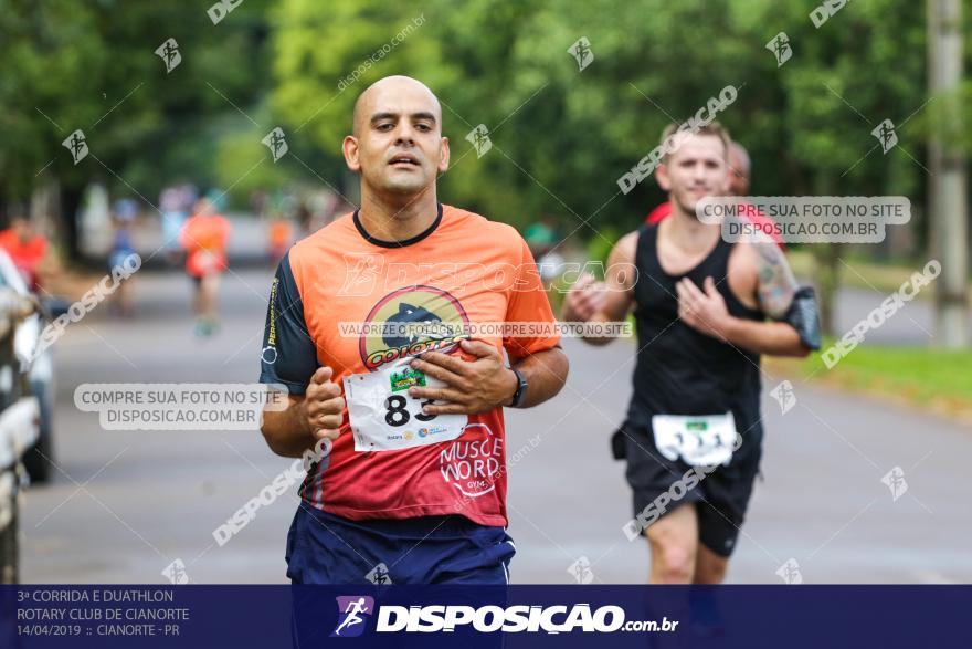 3ª Corrida E Duathlon Rotary Club De Cianorte