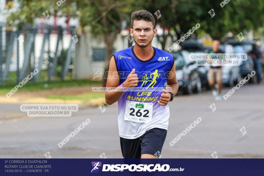 3ª Corrida E Duathlon Rotary Club De Cianorte