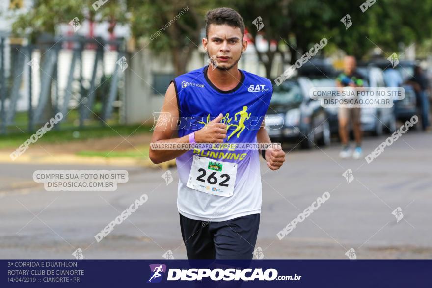 3ª Corrida E Duathlon Rotary Club De Cianorte