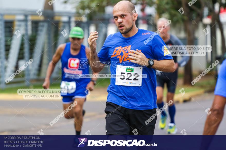 3ª Corrida E Duathlon Rotary Club De Cianorte