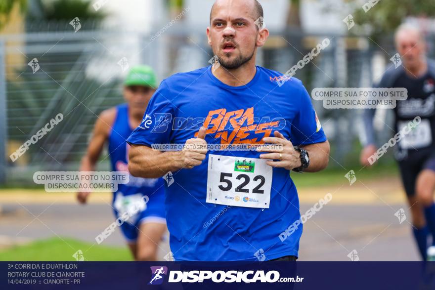 3ª Corrida E Duathlon Rotary Club De Cianorte