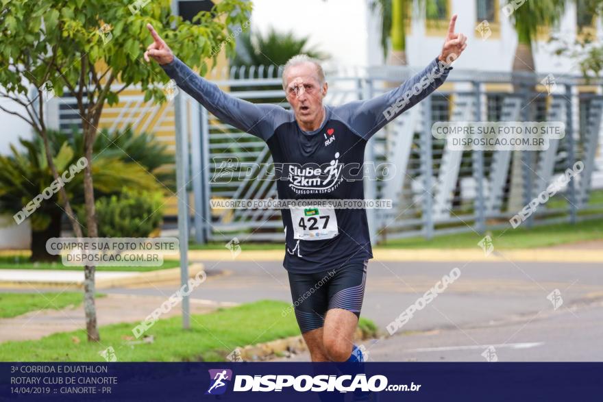 3ª Corrida E Duathlon Rotary Club De Cianorte