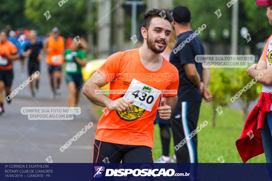 3ª Corrida E Duathlon Rotary Club De Cianorte