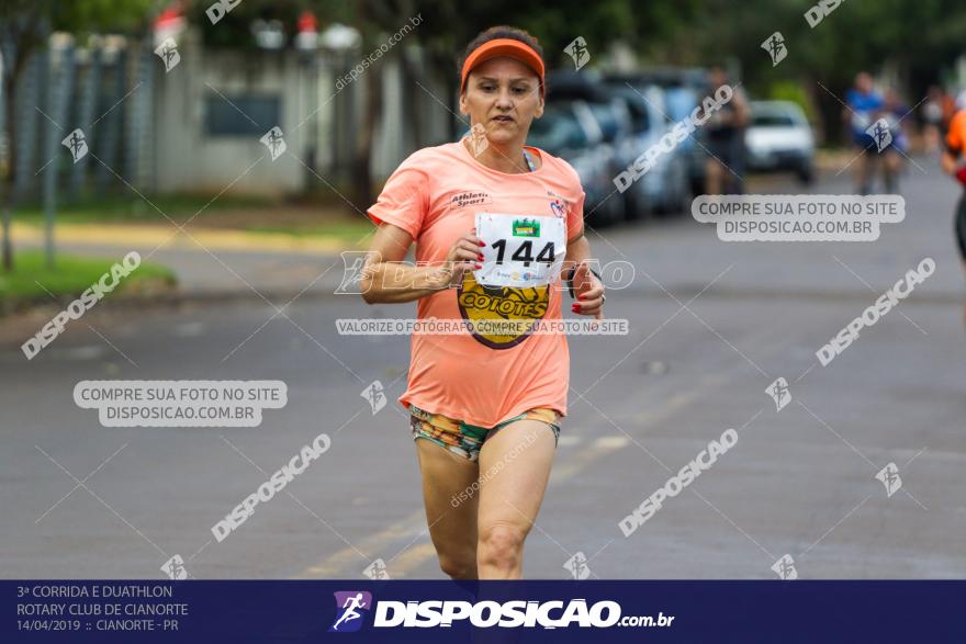 3ª Corrida E Duathlon Rotary Club De Cianorte