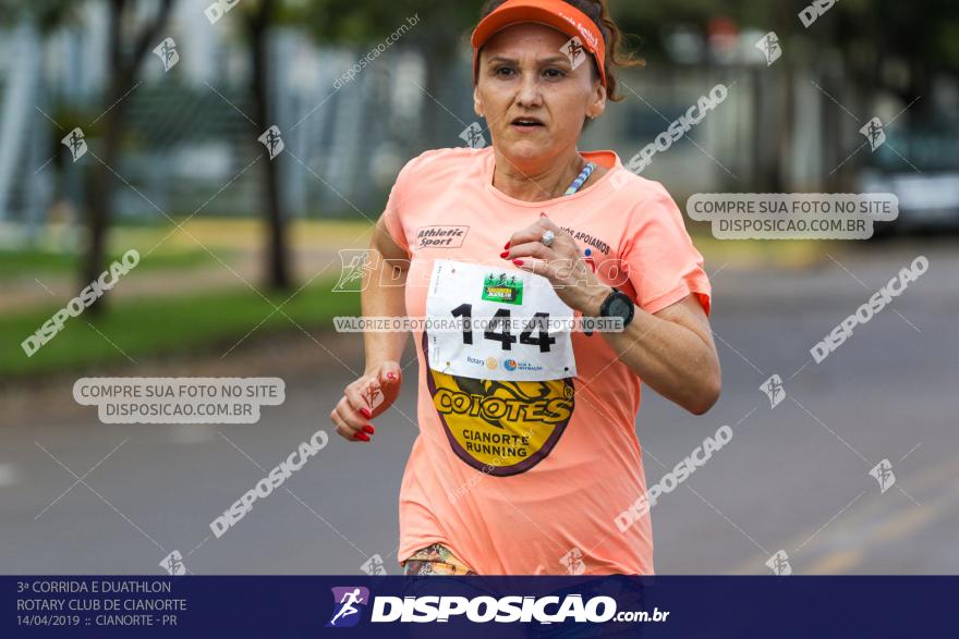 3ª Corrida E Duathlon Rotary Club De Cianorte