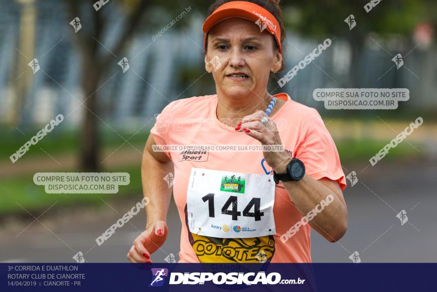 3ª Corrida E Duathlon Rotary Club De Cianorte