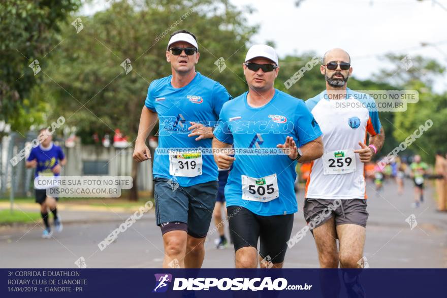 3ª Corrida E Duathlon Rotary Club De Cianorte