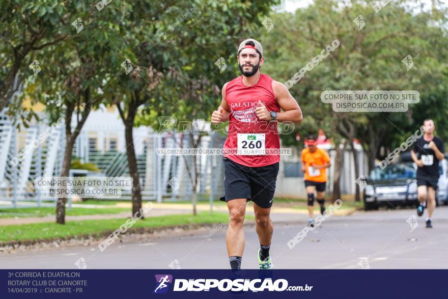 3ª Corrida E Duathlon Rotary Club De Cianorte