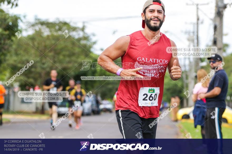 3ª Corrida E Duathlon Rotary Club De Cianorte