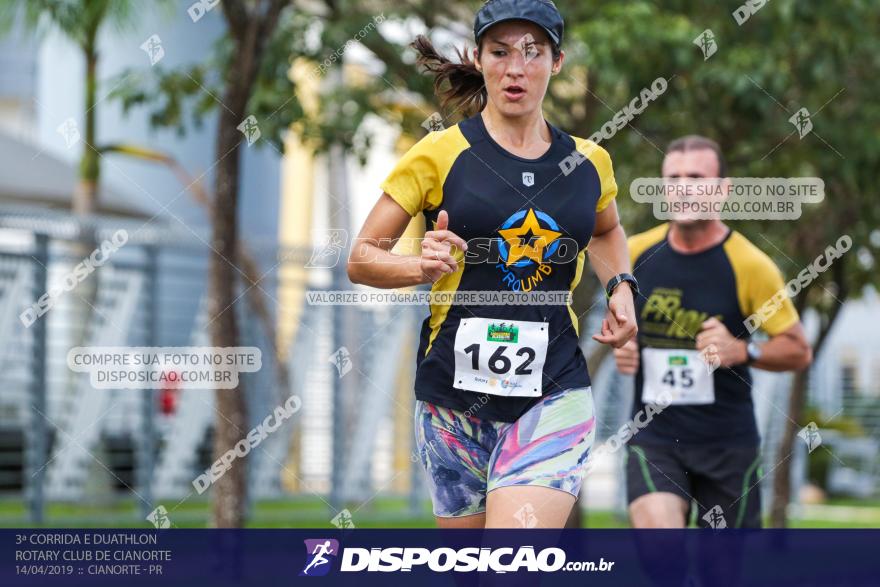 3ª Corrida E Duathlon Rotary Club De Cianorte