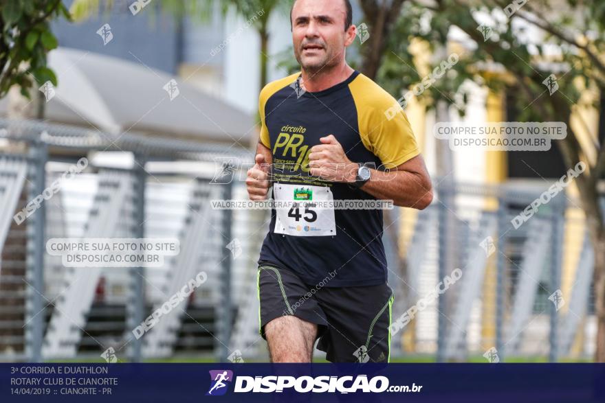 3ª Corrida E Duathlon Rotary Club De Cianorte