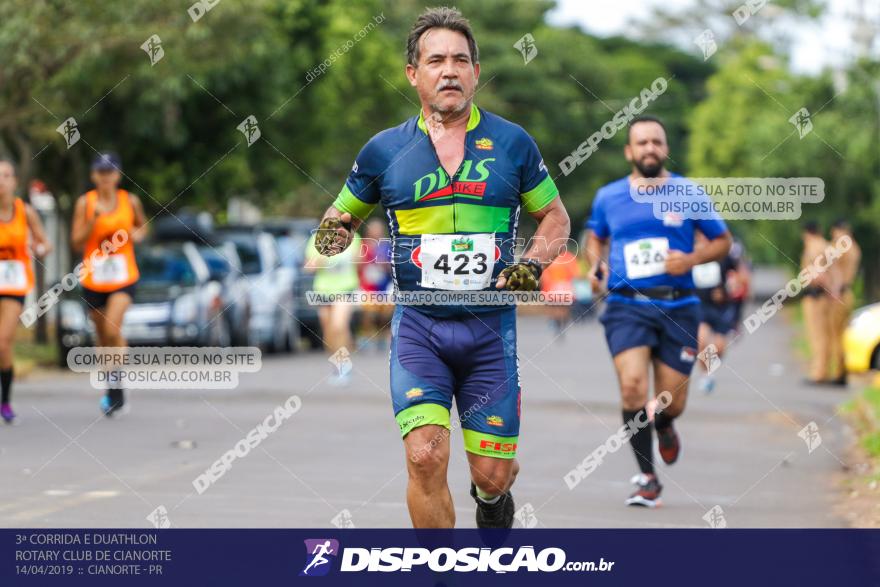 3ª Corrida E Duathlon Rotary Club De Cianorte