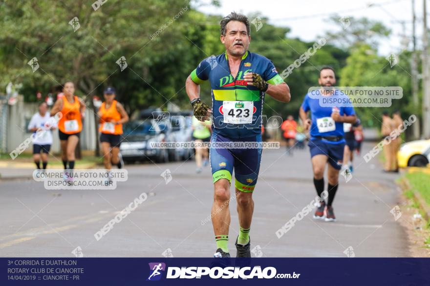 3ª Corrida E Duathlon Rotary Club De Cianorte