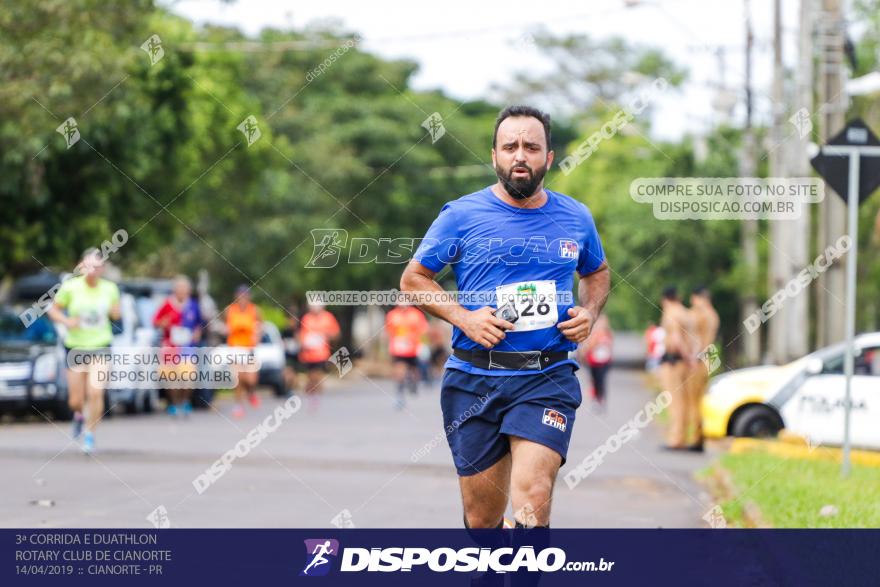 3ª Corrida E Duathlon Rotary Club De Cianorte