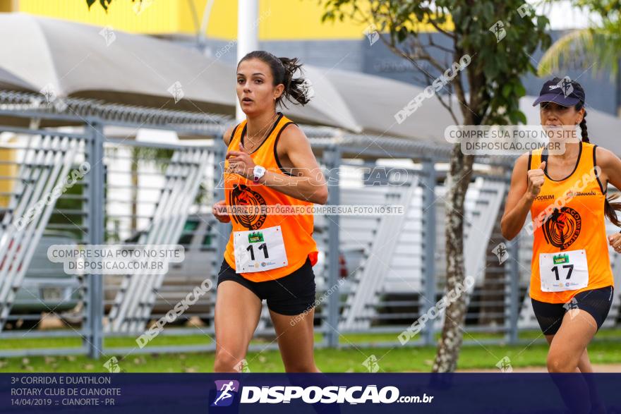 3ª Corrida E Duathlon Rotary Club De Cianorte