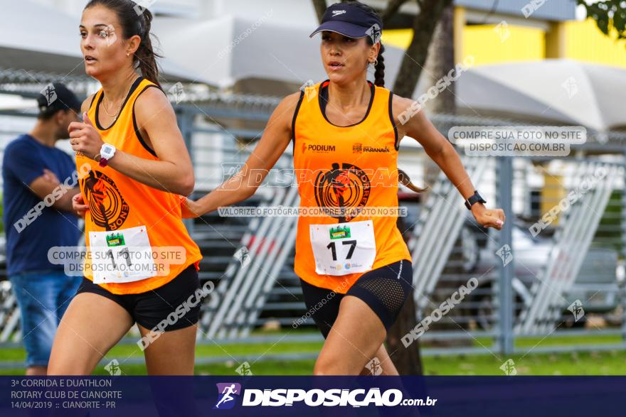 3ª Corrida E Duathlon Rotary Club De Cianorte