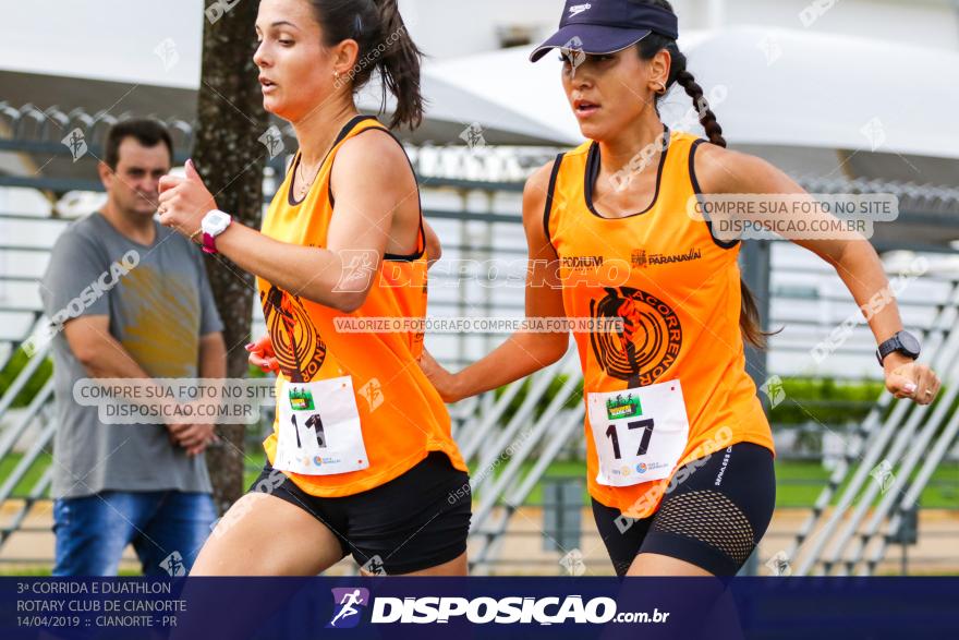 3ª Corrida E Duathlon Rotary Club De Cianorte