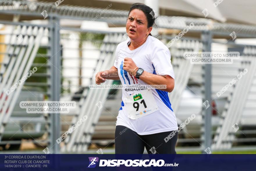 3ª Corrida E Duathlon Rotary Club De Cianorte