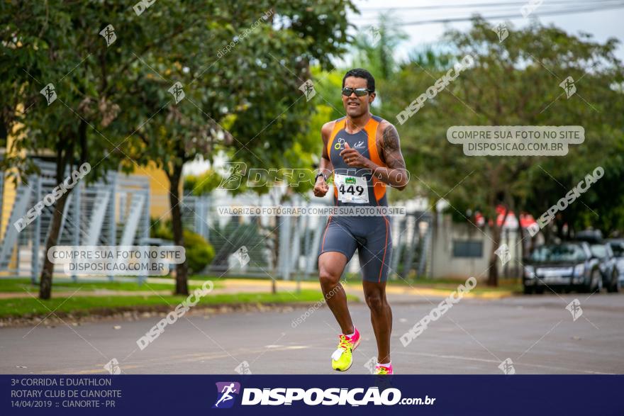 3ª Corrida E Duathlon Rotary Club De Cianorte