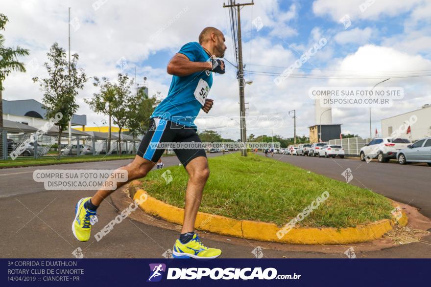 3ª Corrida E Duathlon Rotary Club De Cianorte