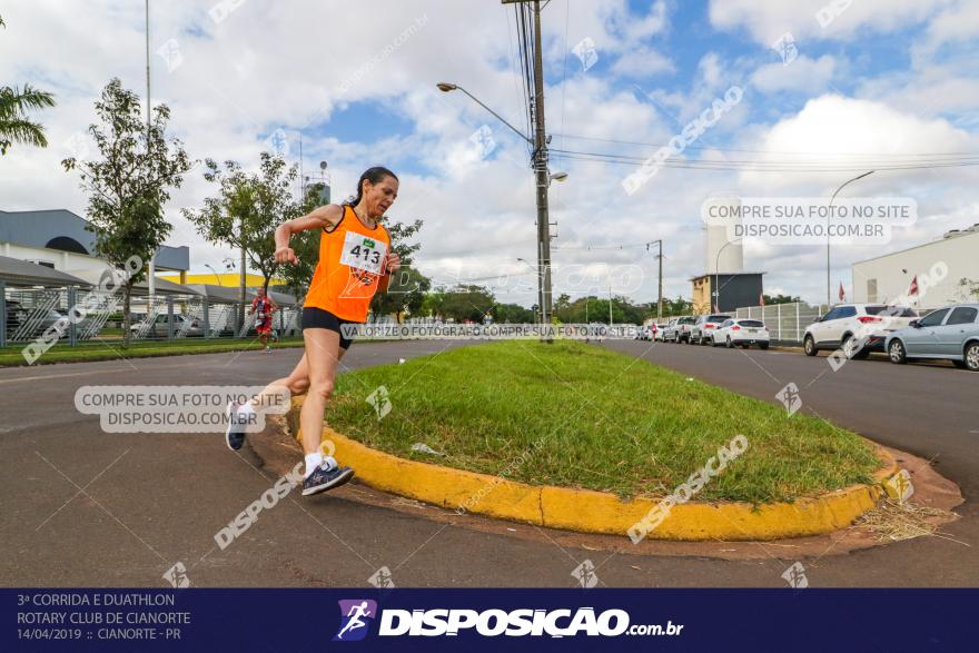 3ª Corrida E Duathlon Rotary Club De Cianorte