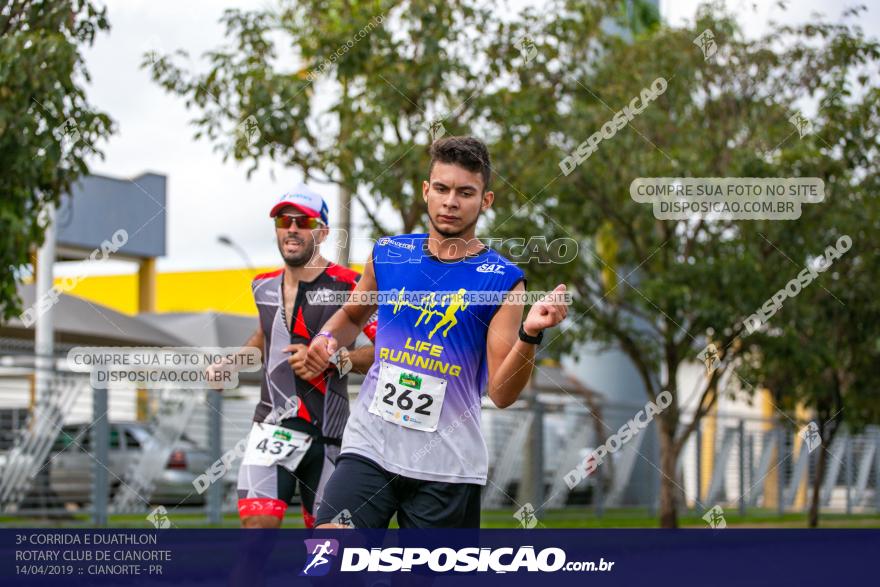 3ª Corrida E Duathlon Rotary Club De Cianorte