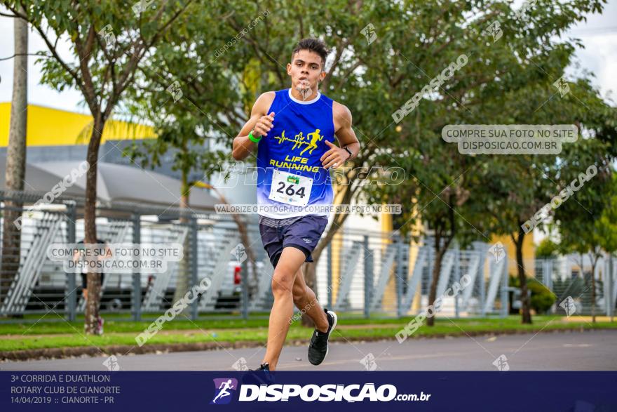 3ª Corrida E Duathlon Rotary Club De Cianorte