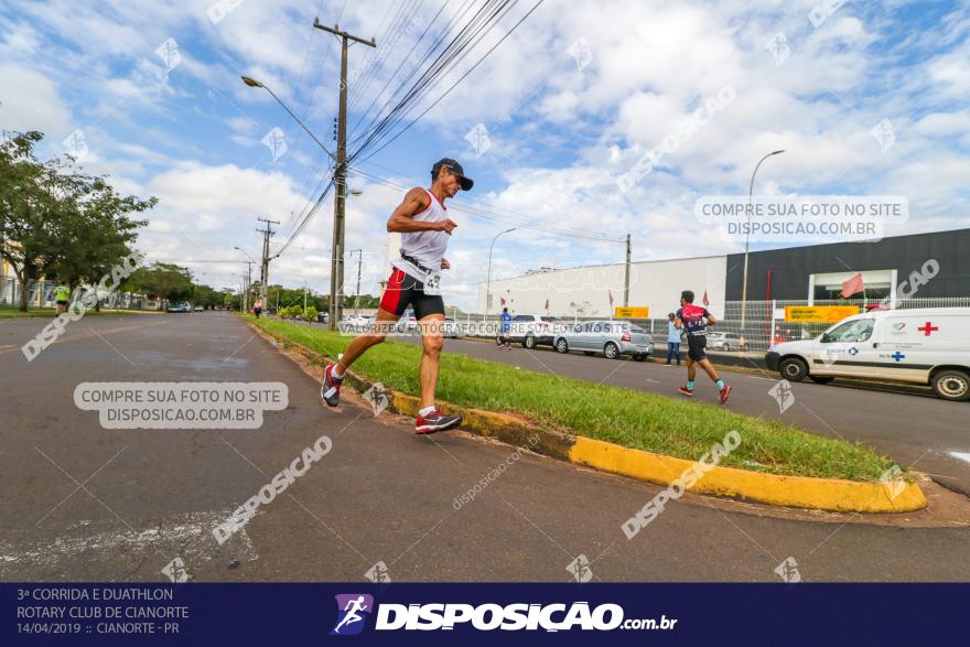 3ª Corrida E Duathlon Rotary Club De Cianorte