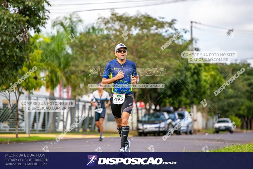 3ª Corrida E Duathlon Rotary Club De Cianorte