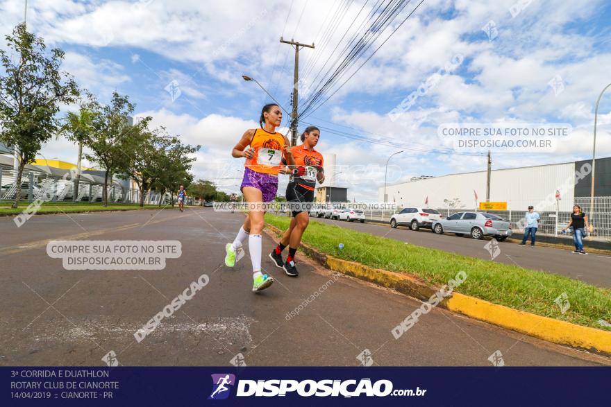 3ª Corrida E Duathlon Rotary Club De Cianorte