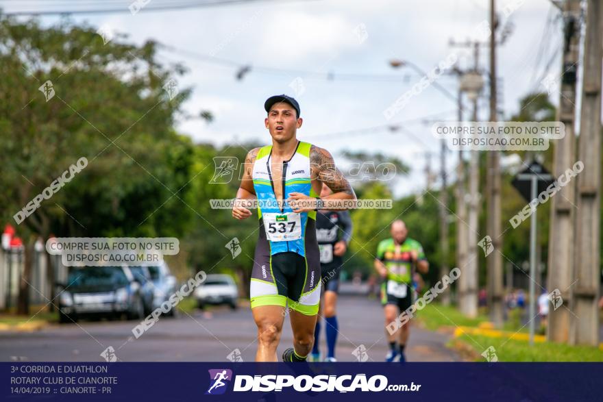 3ª Corrida E Duathlon Rotary Club De Cianorte