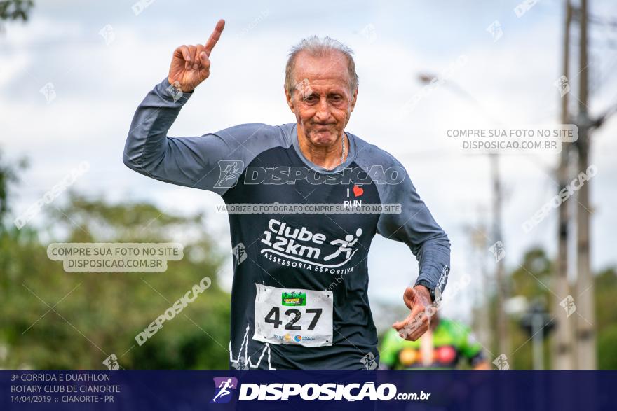 3ª Corrida E Duathlon Rotary Club De Cianorte