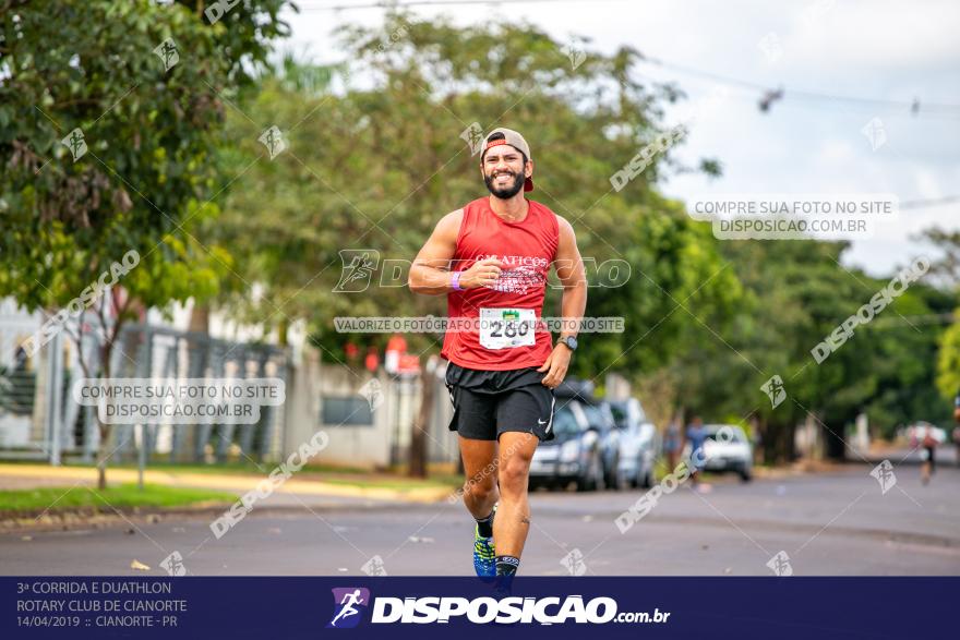 3ª Corrida E Duathlon Rotary Club De Cianorte