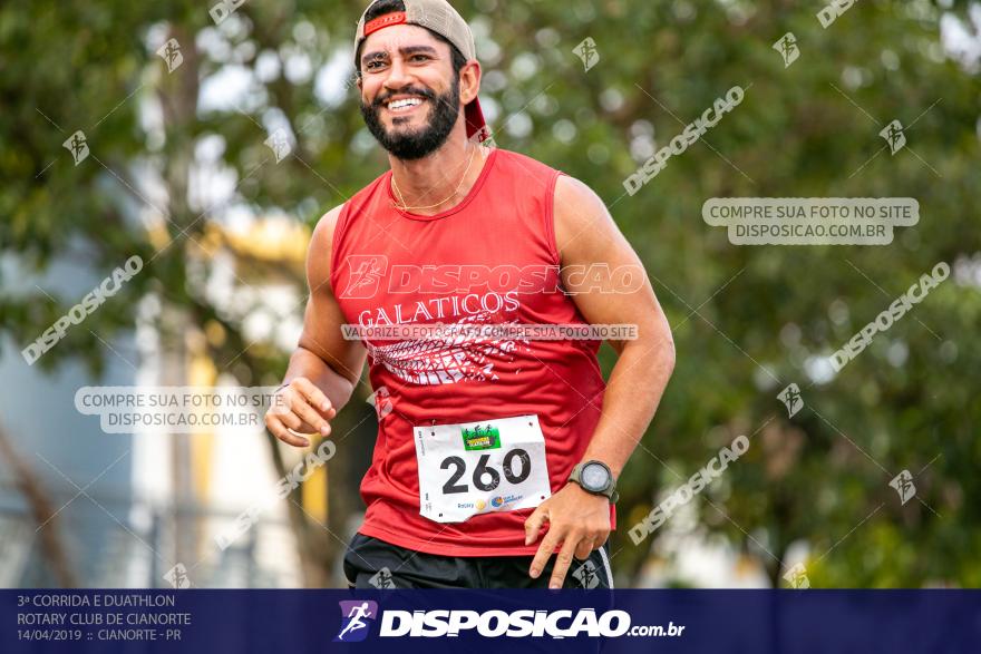 3ª Corrida E Duathlon Rotary Club De Cianorte