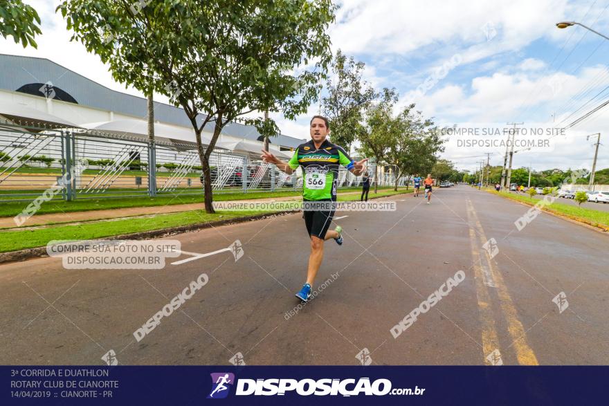 3ª Corrida E Duathlon Rotary Club De Cianorte