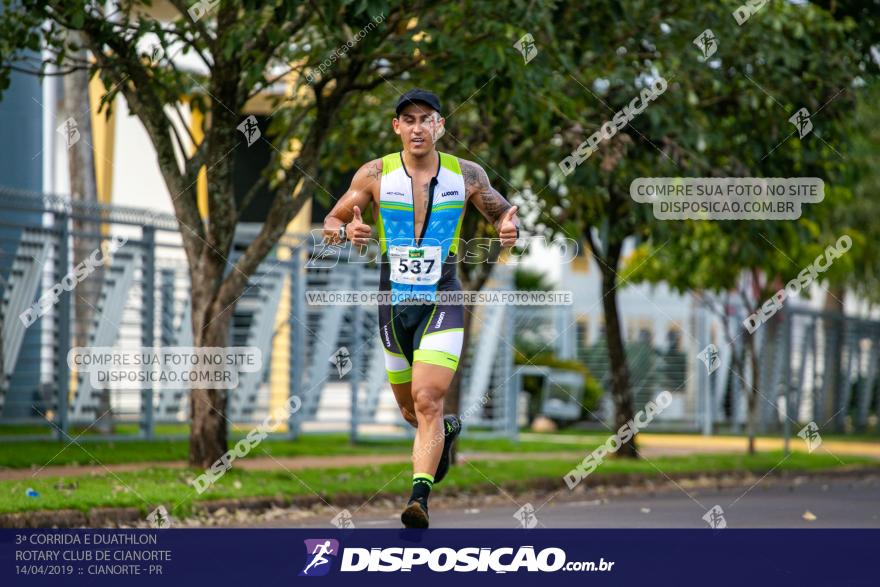 3ª Corrida E Duathlon Rotary Club De Cianorte