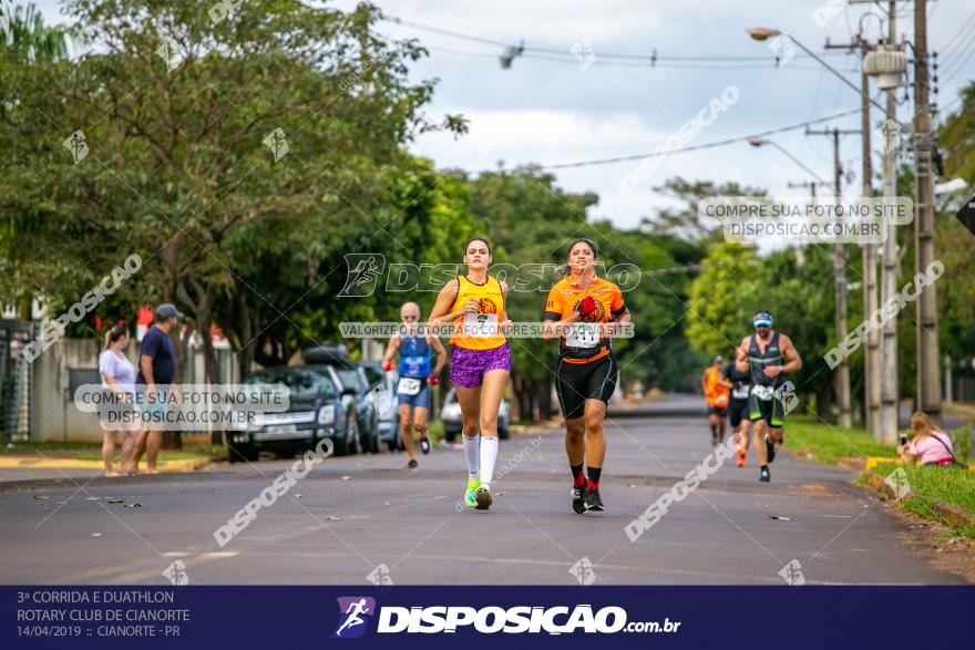 3ª Corrida E Duathlon Rotary Club De Cianorte