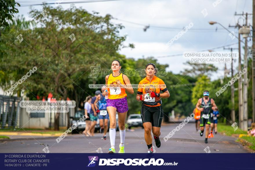 3ª Corrida E Duathlon Rotary Club De Cianorte